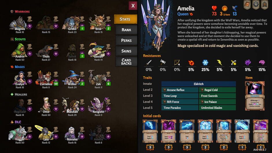 Across the Obelisk: Amelia, the Queen Screenshot