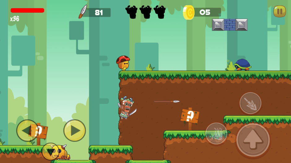 Super Prehistoric World Adventure Screenshot