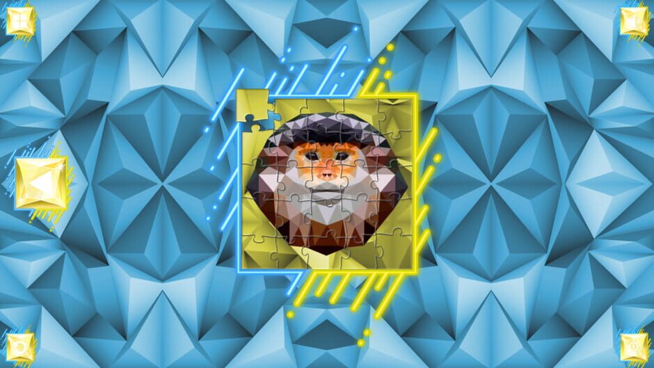 Poly Jigsaw: Primates screenshot