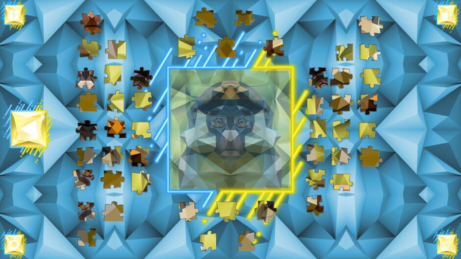 Poly Jigsaw: Primates screenshot