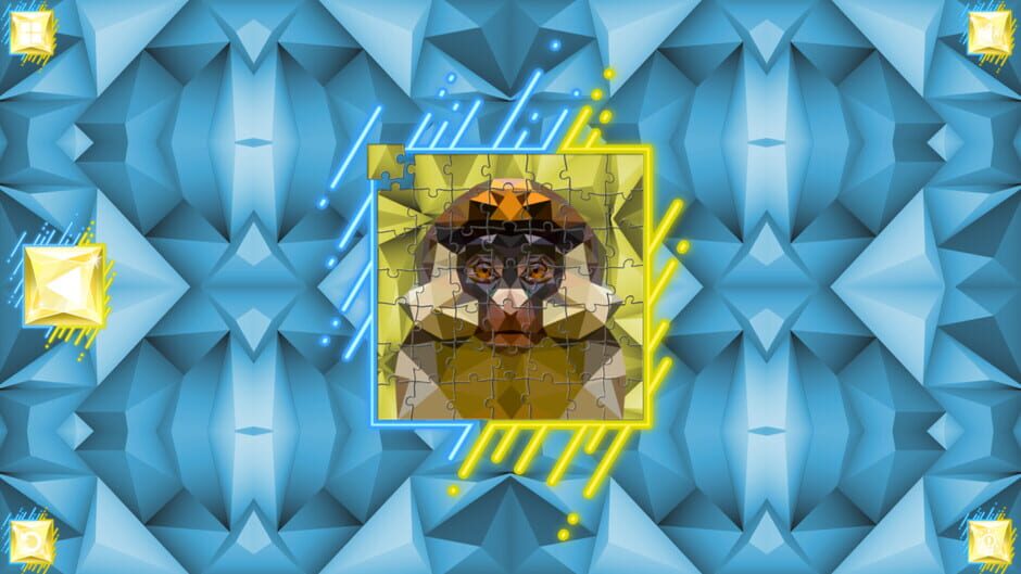 Poly Jigsaw: Primates screenshot