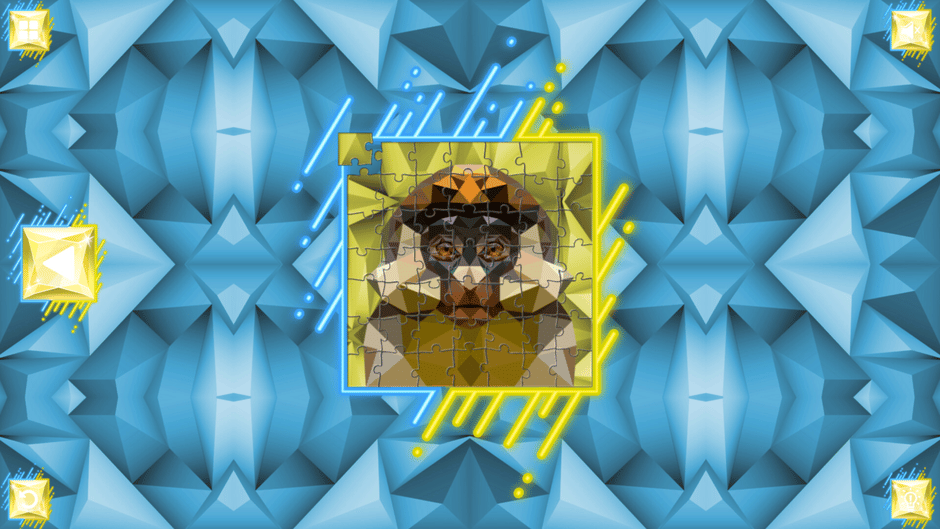 Poly Jigsaw: Primates Screenshot