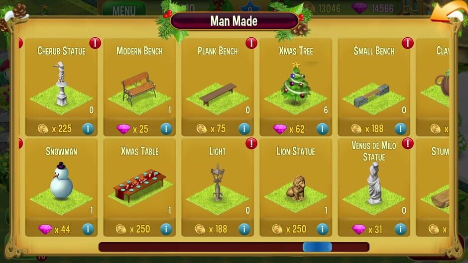 Queen's Garden: Christmas Screenshot
