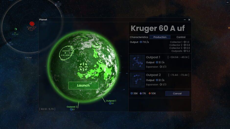 Stardust Exile Screenshot