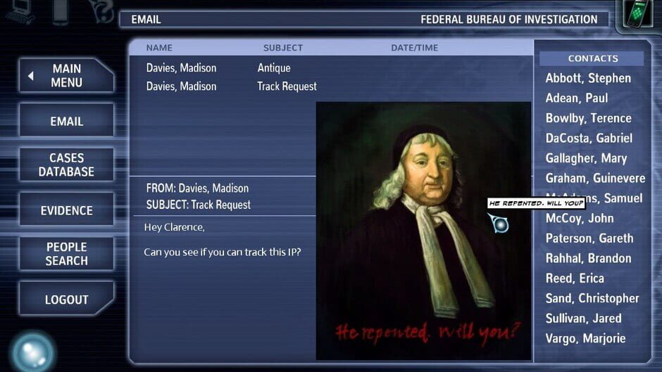 Cognition: An Erica Reed Thriller Screenshot