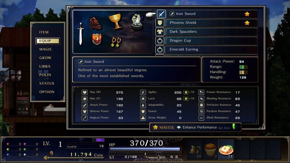 Astlibra Revision Gaiden: The Cave of Phantom Mist Screenshot