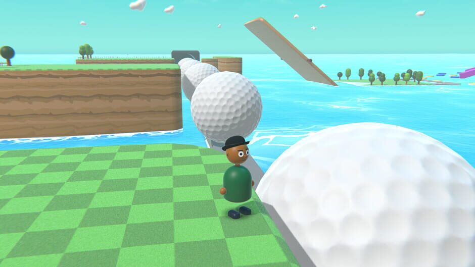 Multiplayer Platform Golf Screenshot