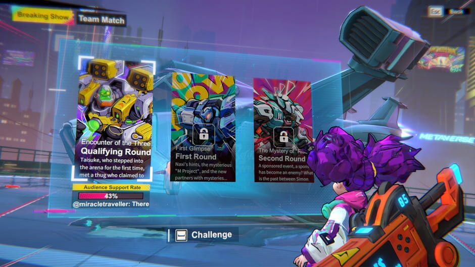 Meta-Ghost: The Breaking Show Screenshot