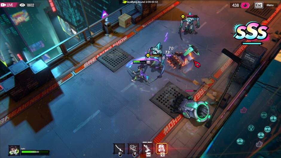 Meta-Ghost: The Breaking Show Screenshot