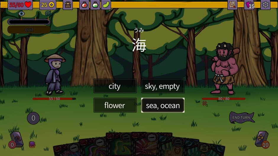 Learn Japanese: Yuke and the Book of Yokai Screenshot