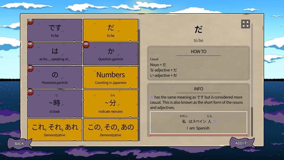 Learn Japanese: Yuke and the Book of Yokai Screenshot
