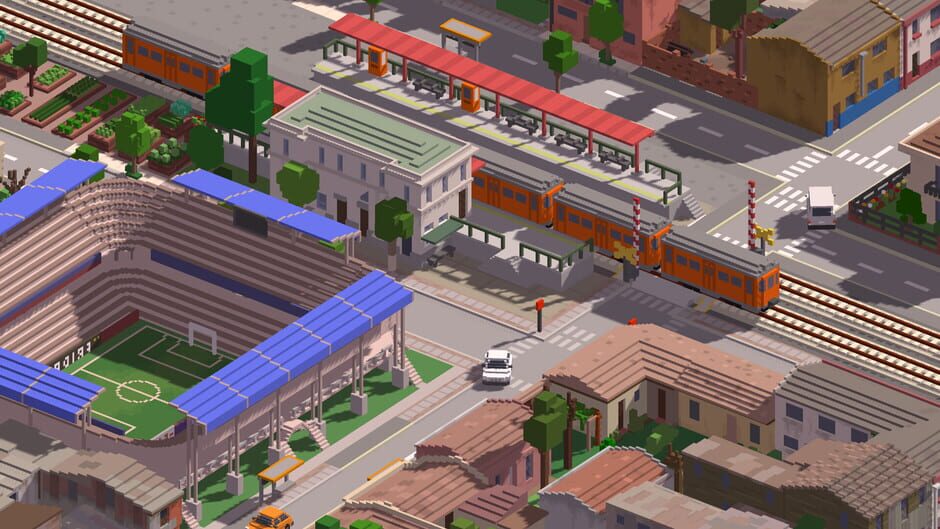 Urbek City Builder: Trains Screenshot