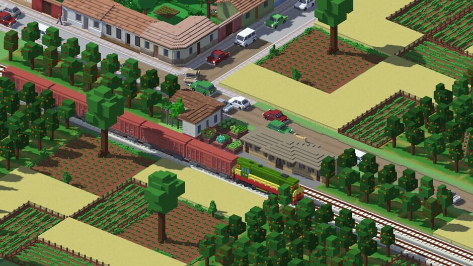 Urbek City Builder: Trains Screenshot