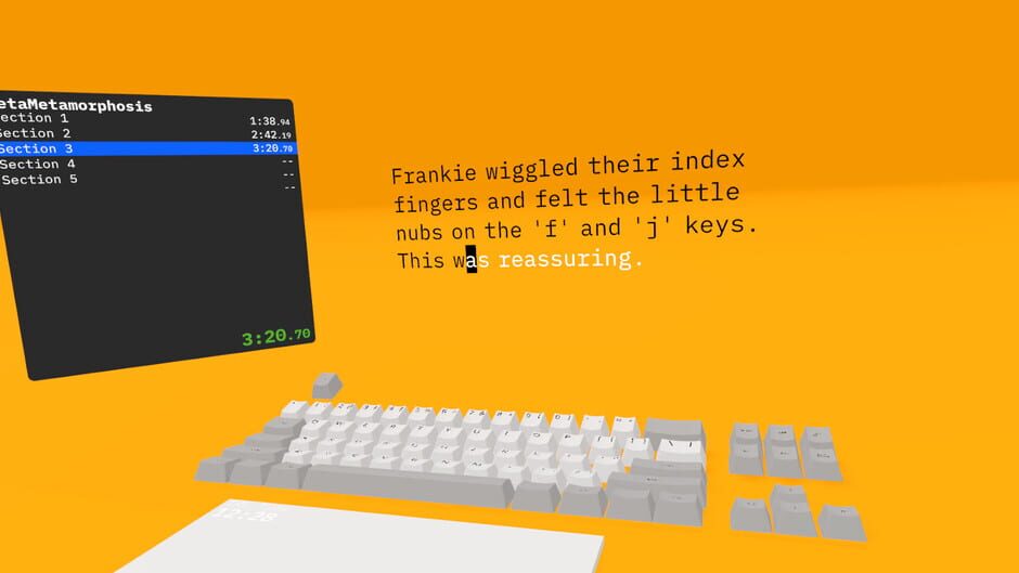 Typing Simulator screenshot