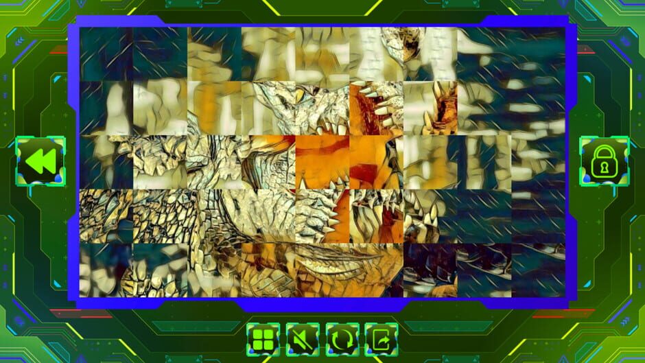 Twizzle Puzzle: Reptiles Screenshot