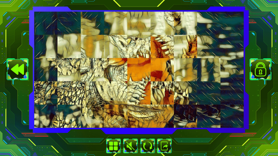Twizzle Puzzle: Reptiles Screenshot