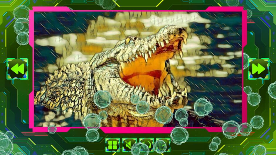 Twizzle Puzzle: Reptiles Screenshot