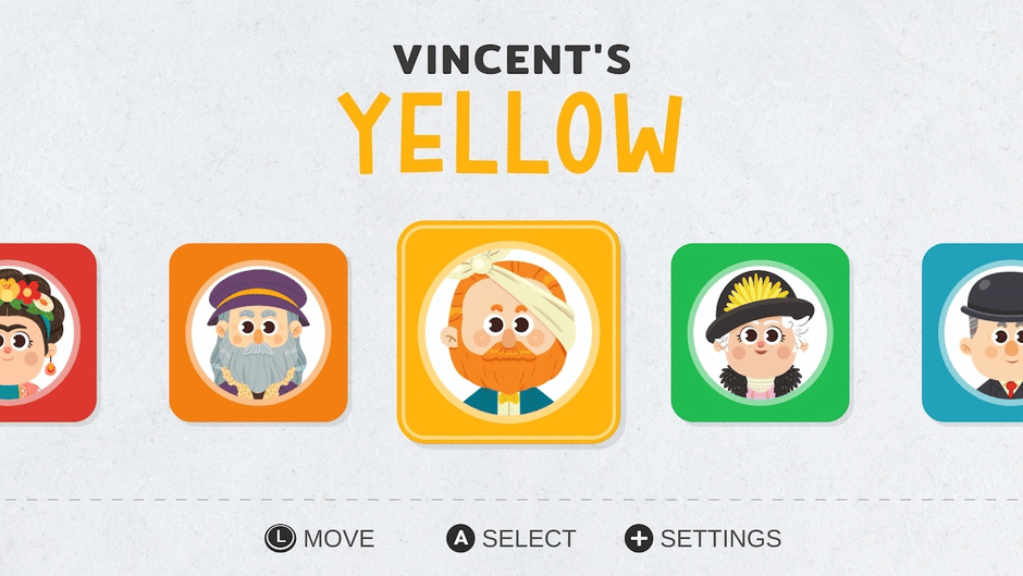 The Artist Colors Screenshot