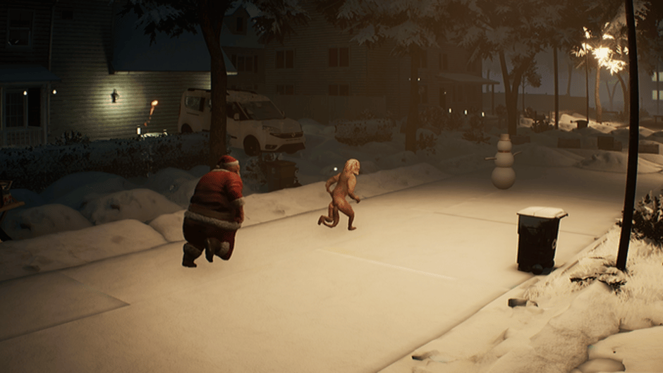 Santa in the Ucube City Screenshot
