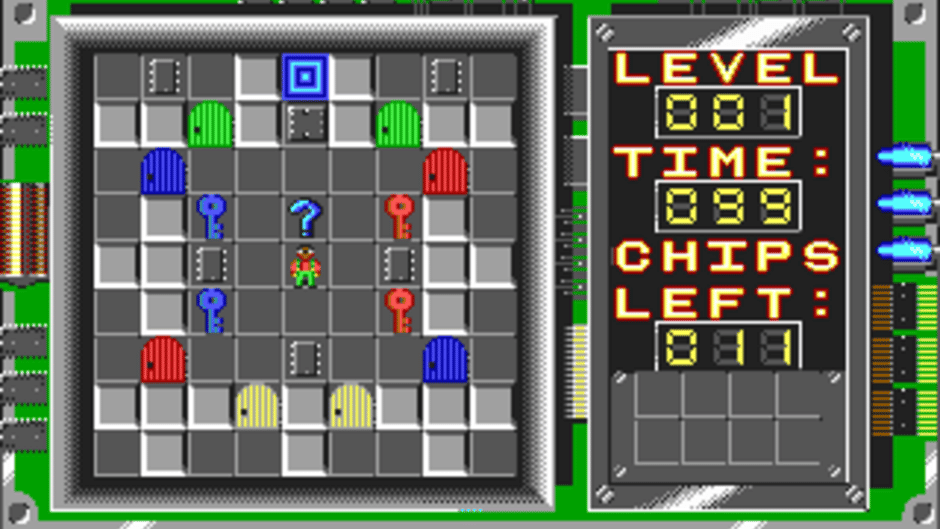 Chip's Challenge Screenshot