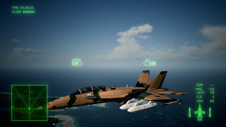 Ace Combat 7: Skies Unknown - F/A-18F Super Hornet Block III Set Screenshot