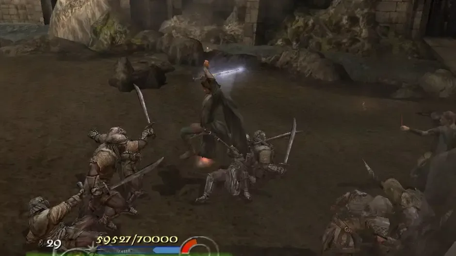 The Lord of the Rings: The Return of the King, captura de tela 1