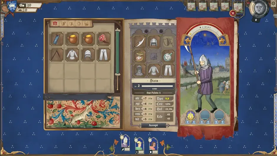 Кадър от Knights of Fresco