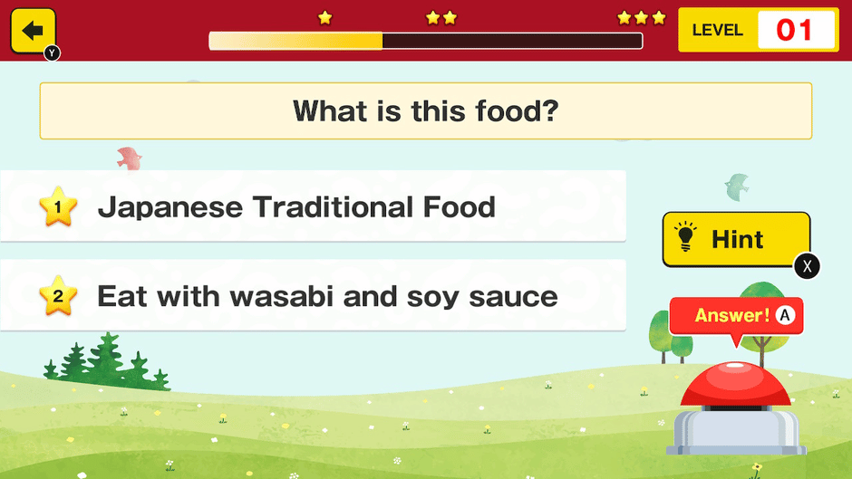 Fastest Finger First! 3 Hint Quiz Screenshot