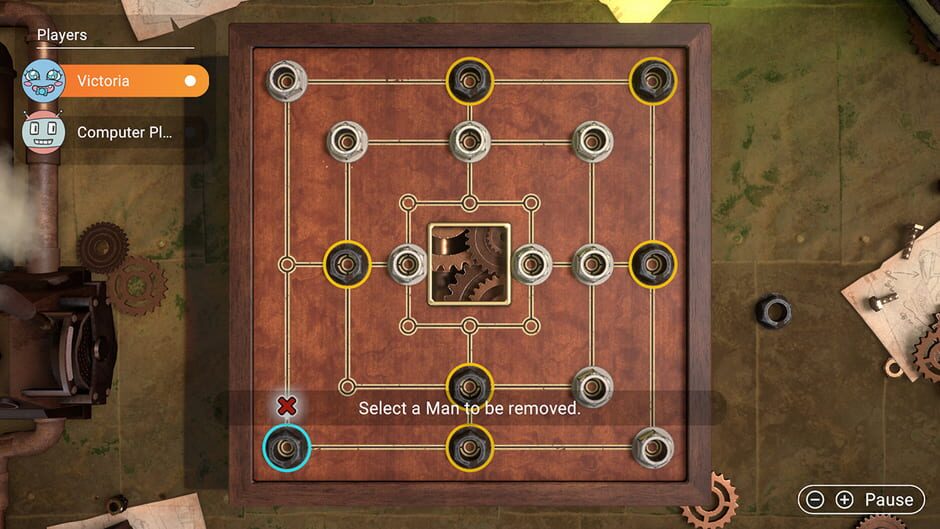3in1 Game Collection: Backgammon + Checkers + Mills Screenshot