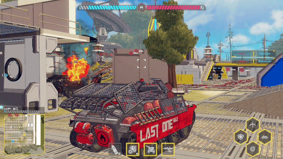Anime Tank Blitz: Warbound Legends Screenshot