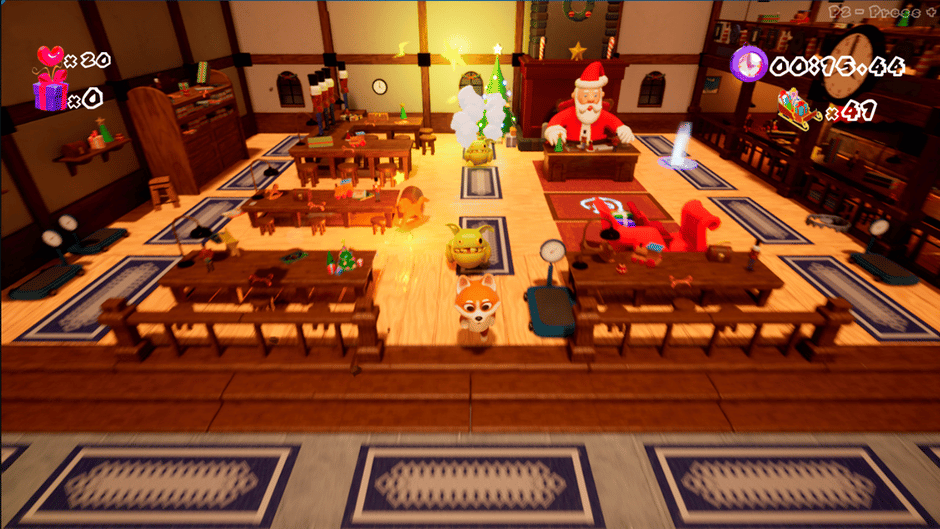Buddy & Friends: Santa's Workshop Animal Party Screenshot