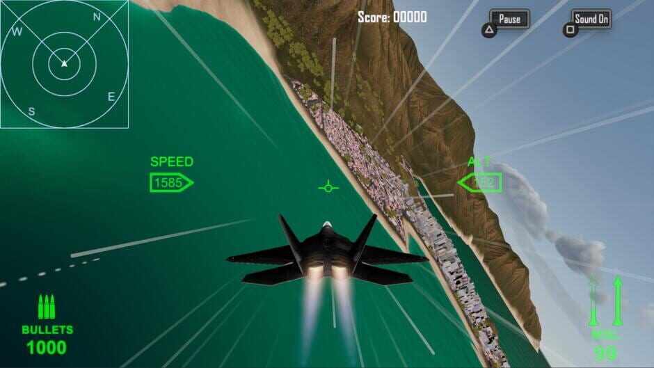 Скриншот игры Top Gun Air Combat Extended