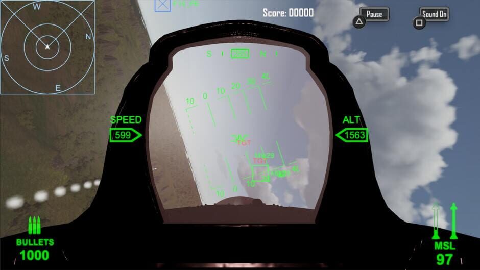 Скриншот игры Top Gun Air Combat Extended