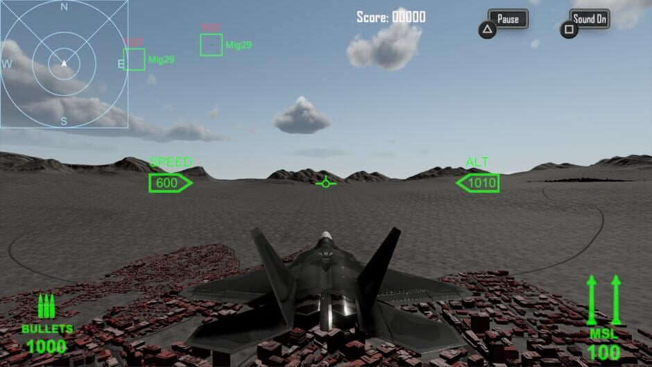 Скриншот игры Top Gun Air Combat Extended