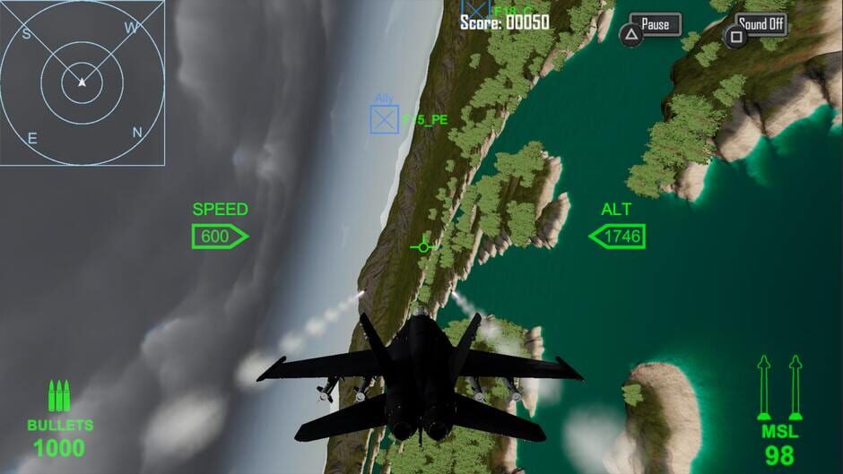 สกรีนช็อตจาก Top Gun Air Combat: Extended (รูปที่ 8)