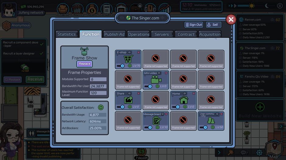 Internet Tycoon Screenshot