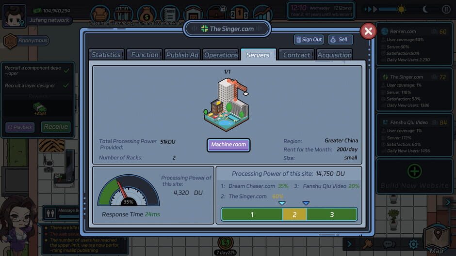 Internet Tycoon Screenshot