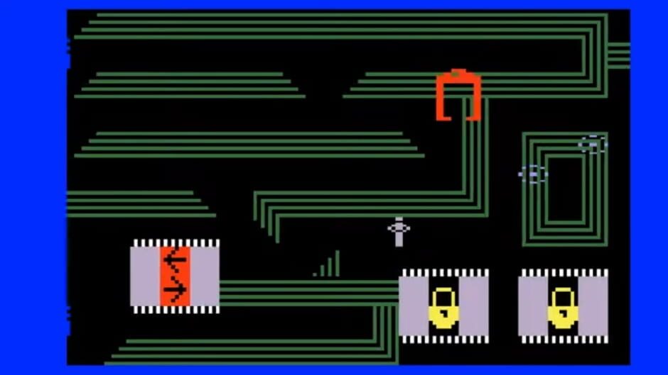 สกรีนช็อตจาก Tron: Maze-A-Tron (รูปที่ 3)