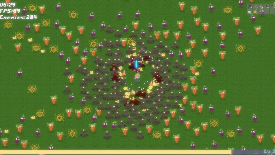 Carrot Survivors Screenshot