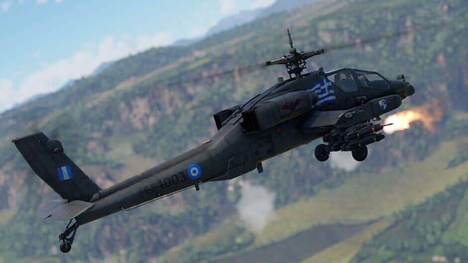 สกรีนช็อตจาก War Thunder: Greek AH-64A Apache (รูปที่ 3)