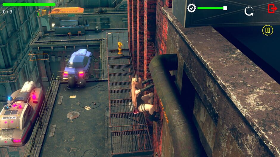 Climb Challenge: Find Items Cyberpunk Screenshot