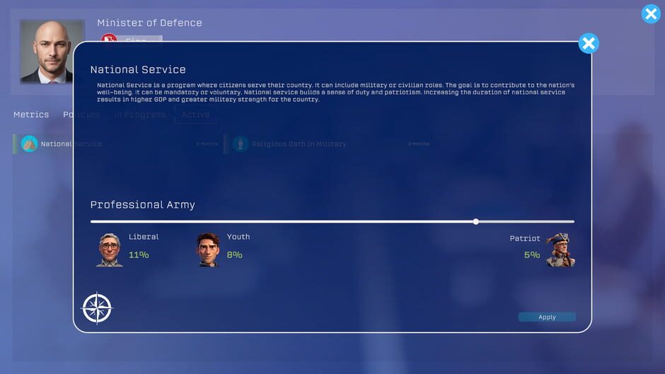 Economia: Millennium Screenshot