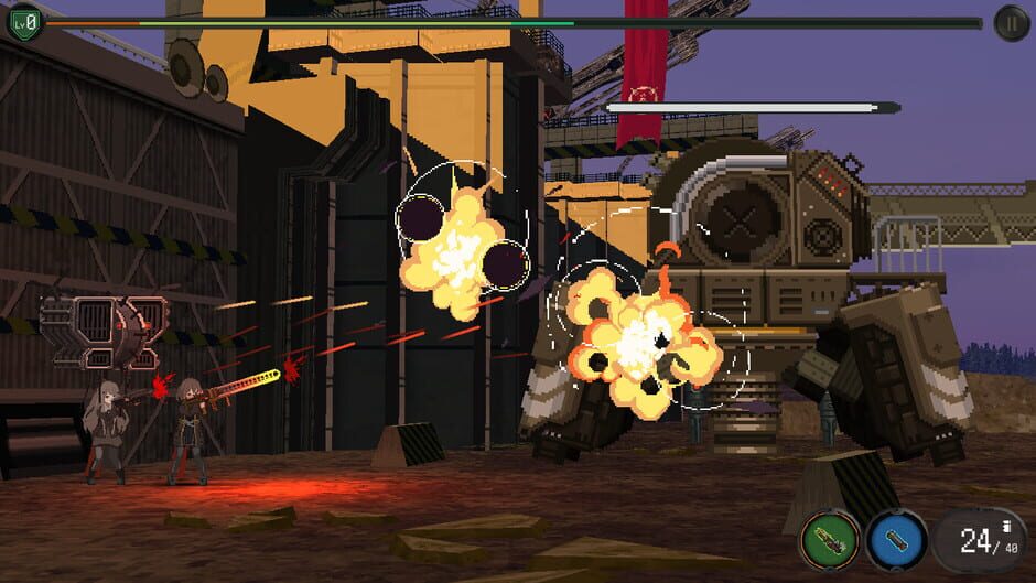 Snezhinka: Sentinel Girls 2 Screenshot