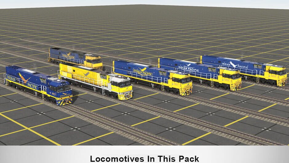 สกรีนช็อตจาก Trainz Plus: NR Class Locomotive - JBR Indian Pacific Pack (รูปที่ 4)