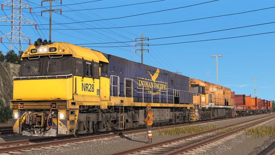Trainz Railroad Simulator 2022: NR Class Locomotive - JBR Indian Pacific Pack Screenshot