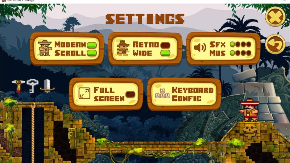 Montezuma's Revenge Screenshot