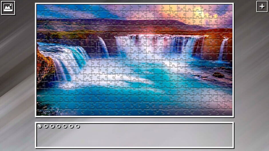 สกรีนช็อตจาก Super Jigsaw Puzzle: Generations - Waterfalls 2 (รูปที่ 2)