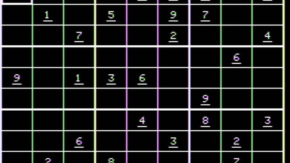 Screenshots Apple II Sudoku