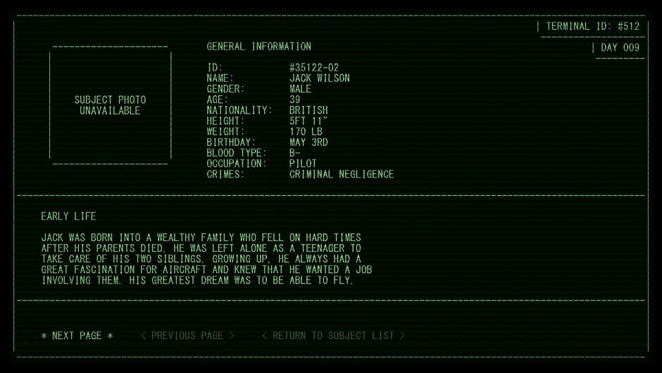 Second Thoughts: Terminal screenshot