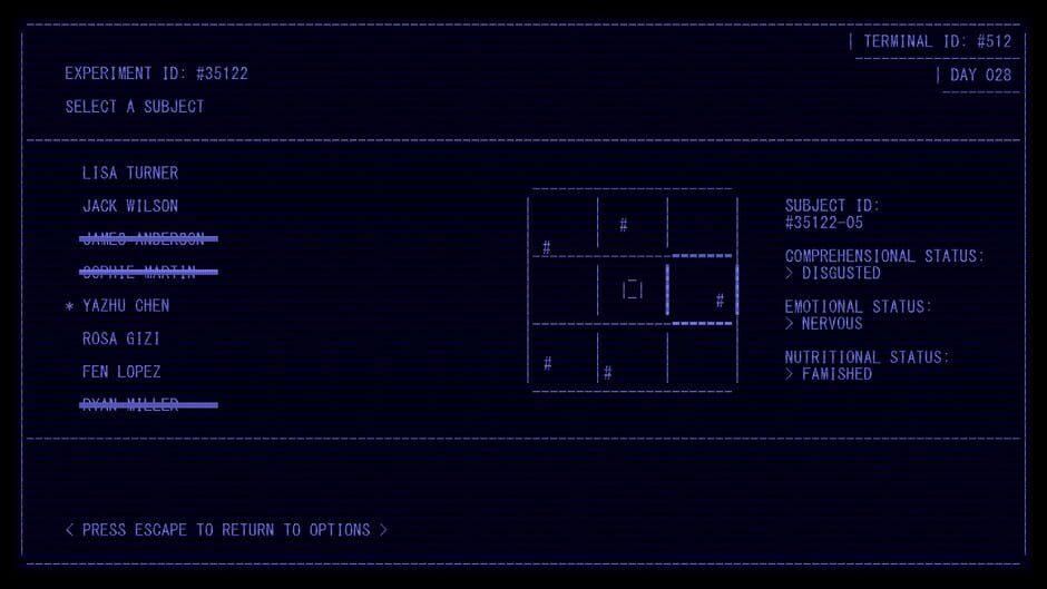 Second Thoughts: Terminal screenshot